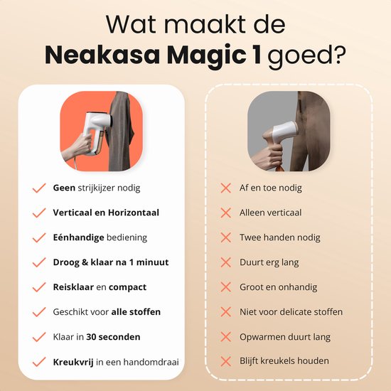 Neakasa Magic 1 Stoomreiniger